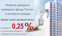 Развитие арендного жилищного фонда России
